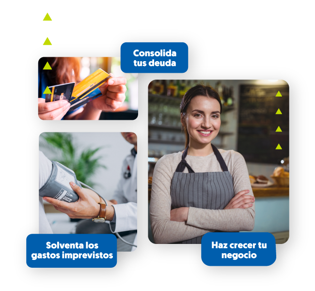 como solicitar tu prestamo hipotecario, consolida tus deudas, solventa los gastos imprevistos, haz crecer tu negocio